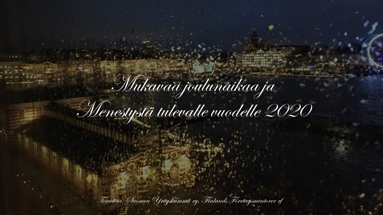 Joulutervehdys 2020 Yrityskummit